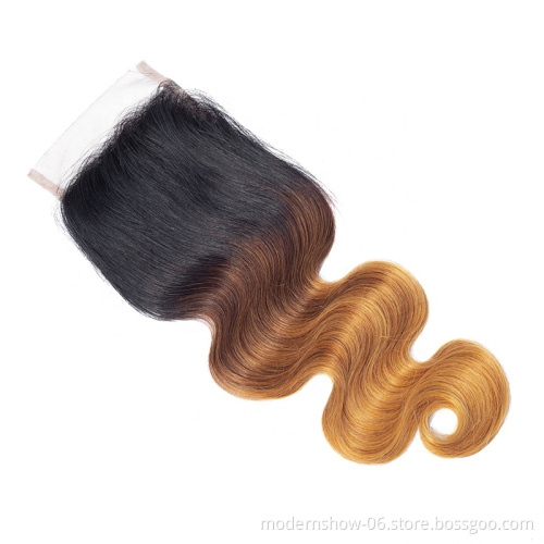 26 28 30 inch Brazilian body wave hair, 3 bundle Brazilian hair ombre 1b 4 27 with closure, brazilian hair bundles with closure